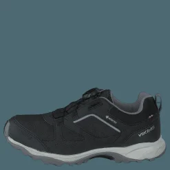 Barn Viking Nator Low Gtx Boa Black/granite