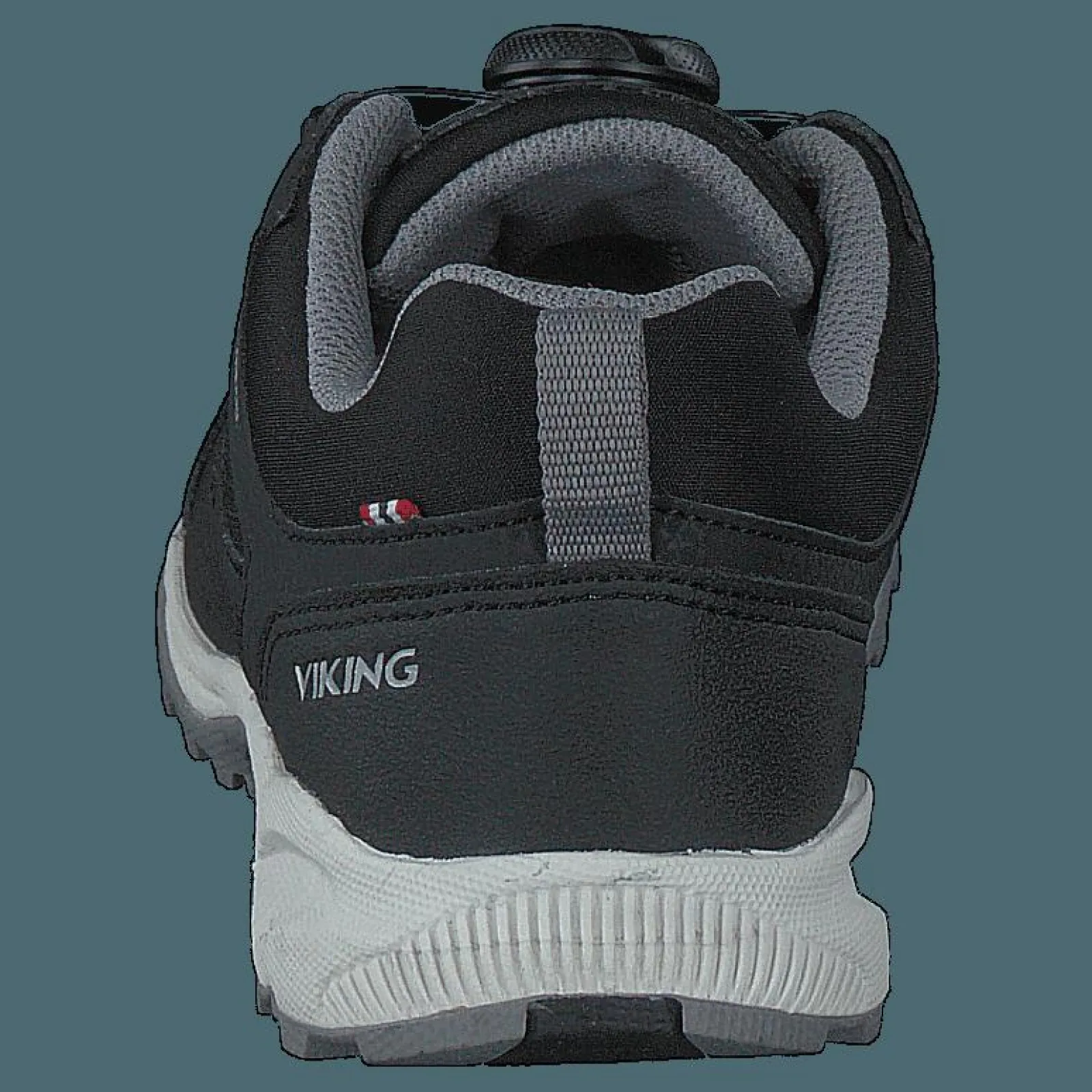 Barn Viking Nator Low Gtx Boa Black/granite