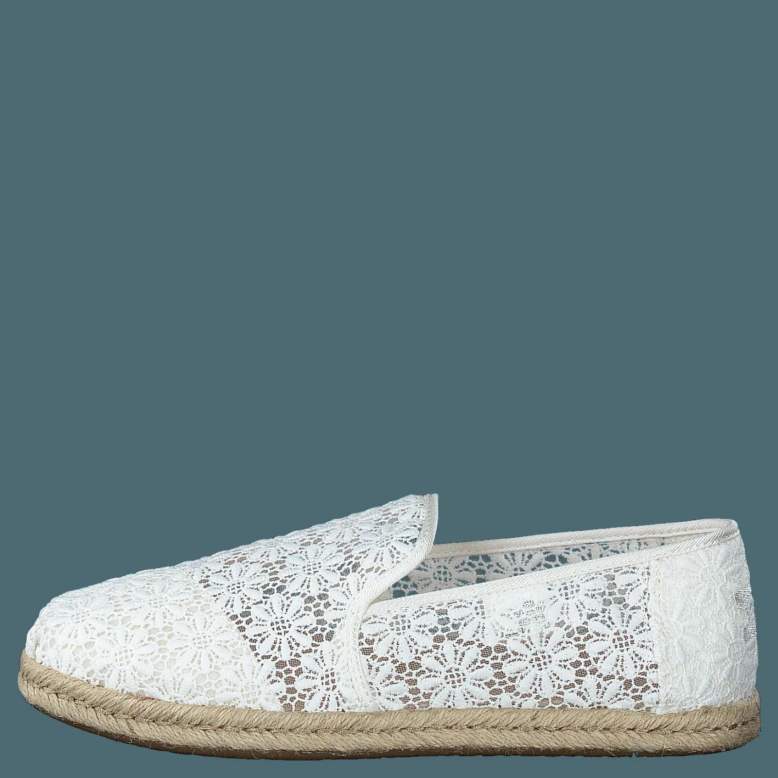 Toms Natural Floral Lace Wm Dalr Es Natural