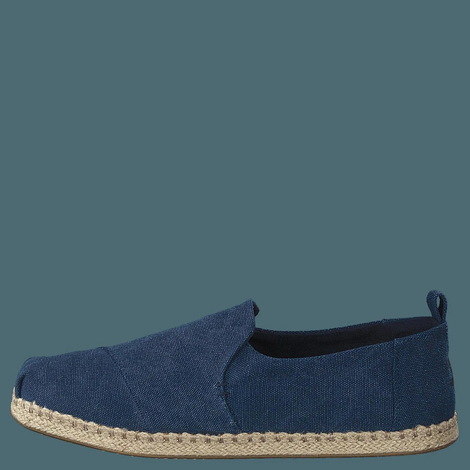 Toms Navy Washed Canvas Mn Dalr Esp Navy
