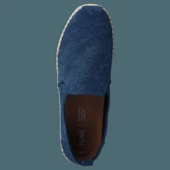 Toms Navy Washed Canvas Mn Dalr Esp Navy