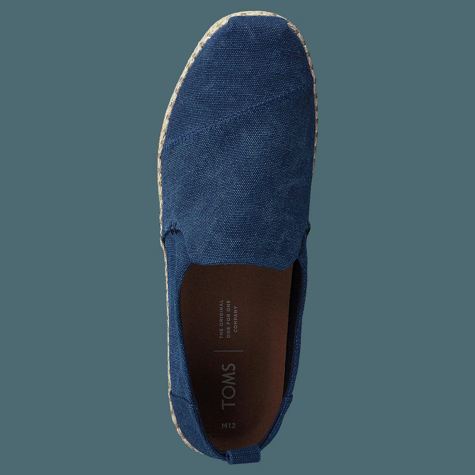 Toms Navy Washed Canvas Mn Dalr Esp Navy
