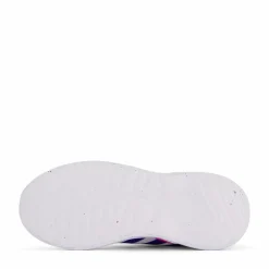 Barn adidas Nebzed Elastic Lace Top Strap Shoes Cloud White / Royal Blue / Lucid Pink