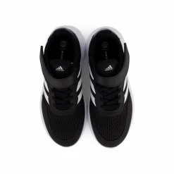 Barn adidas Nebzed Elastic Lace Top Strap Shoes Core Black / Cloud White / Cloud White