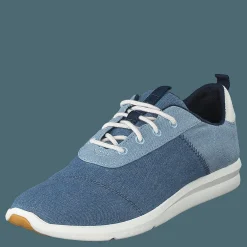 Toms Nvy Ltwght Denim Wm Cbrl Sneak Navy