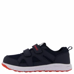 Barn Viking Odda Low Navy/red