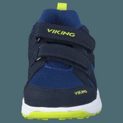 Barn Viking Odda Navy/lime