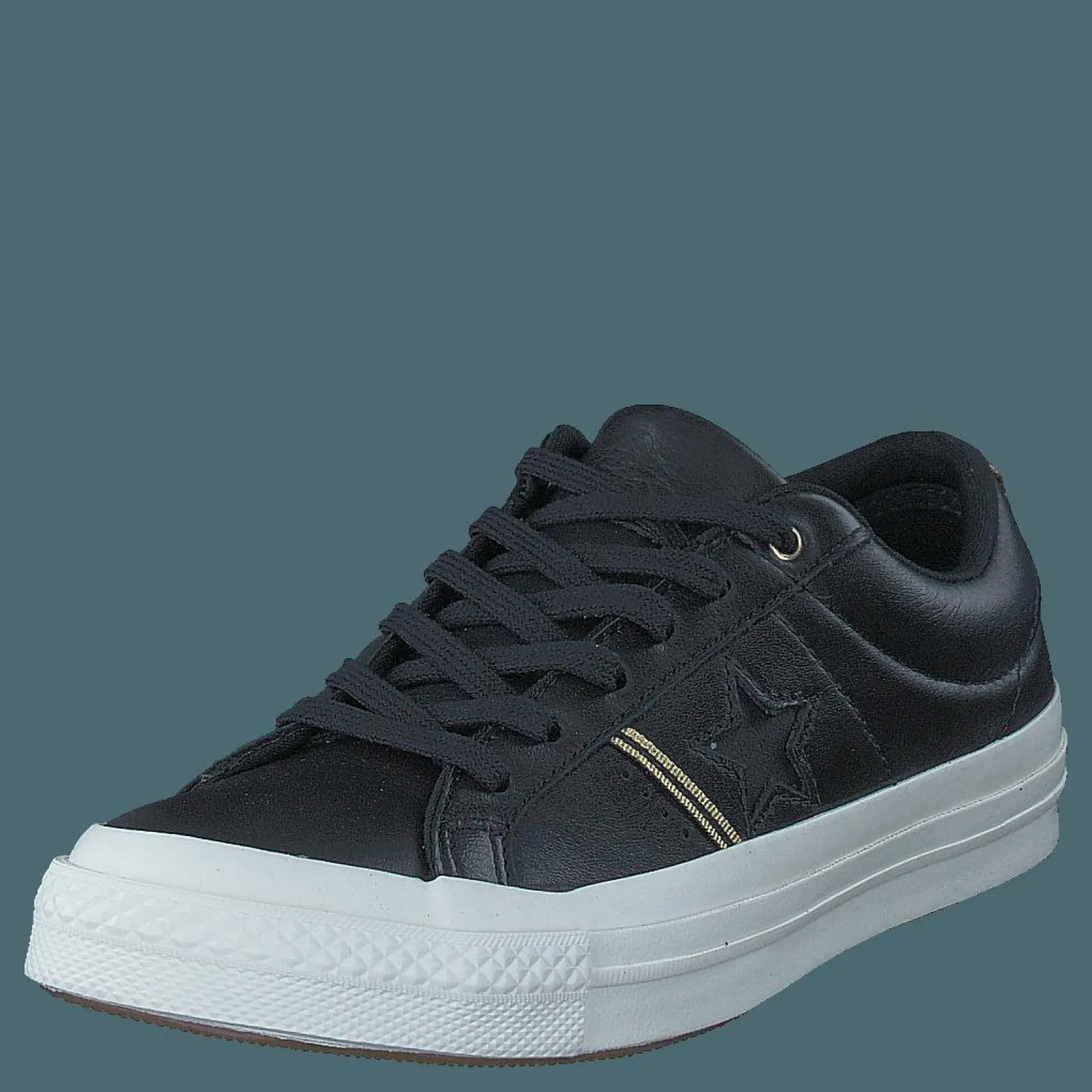 Converse One Star Black/gold/egret