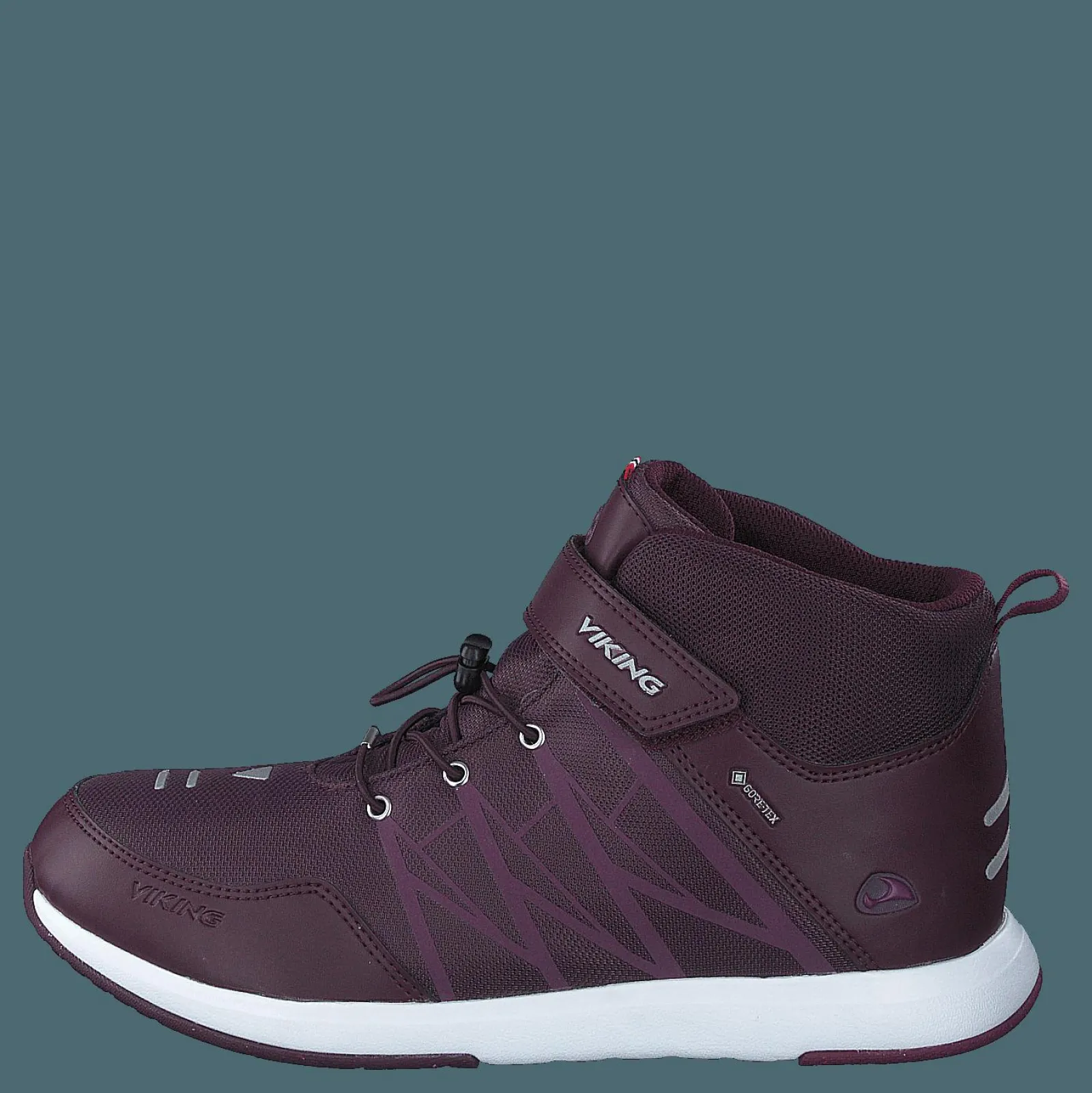Barn Viking Oppsal Mid GTX R Plum/Dark Pink