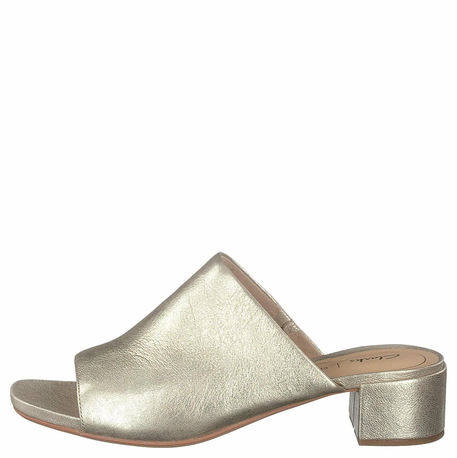 Clarks Orabella Daisy Champagne Leather