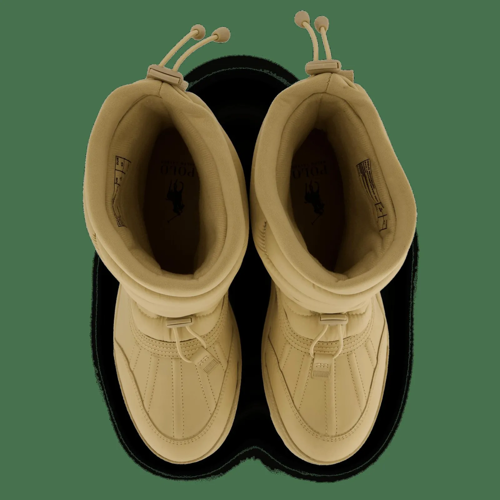 Polo Ralph Lauren Oslo Quilted Ripstop & Leather Boot Sand Dune