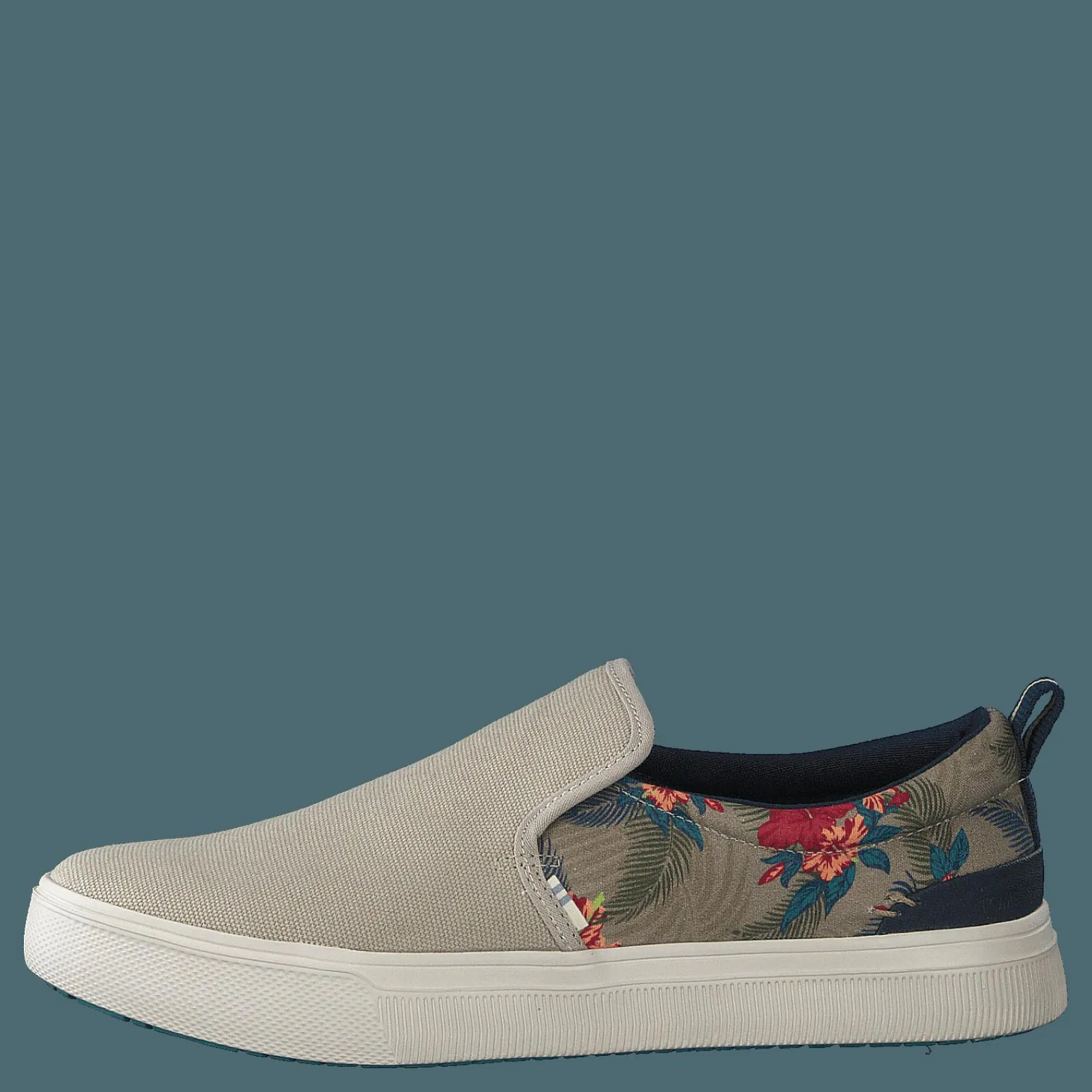 Toms Oxfd Tan Cvs/trop Pr Mn Trlt S Natural