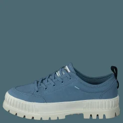 Palladium Pallashock Lo Org 2 City Blue