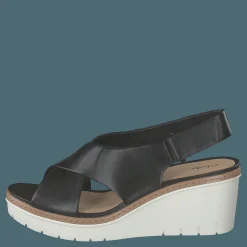 Clarks Palm Candid Black Leather