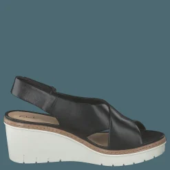 Clarks Palm Candid Black Leather