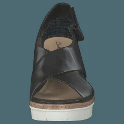 Clarks Palm Candid Black Leather