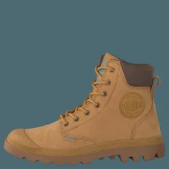Palladium Pampa Cuff Wp Lux Amber Gold