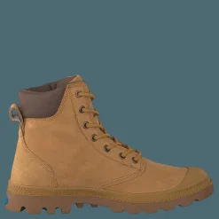 Palladium Pampa Cuff Wp Lux Amber Gold