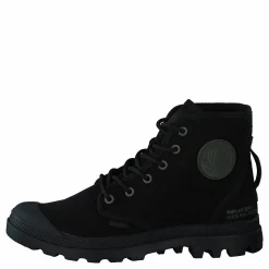 Palladium Pampa Hi Htg Supply Black/black
