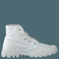 Palladium Pampa Hi Ladies Star White