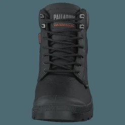 Palladium Pampa Shield Wp+ Lth Black