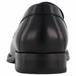 Tommy Hilfiger Party Abrasivato Leather Loafe Black