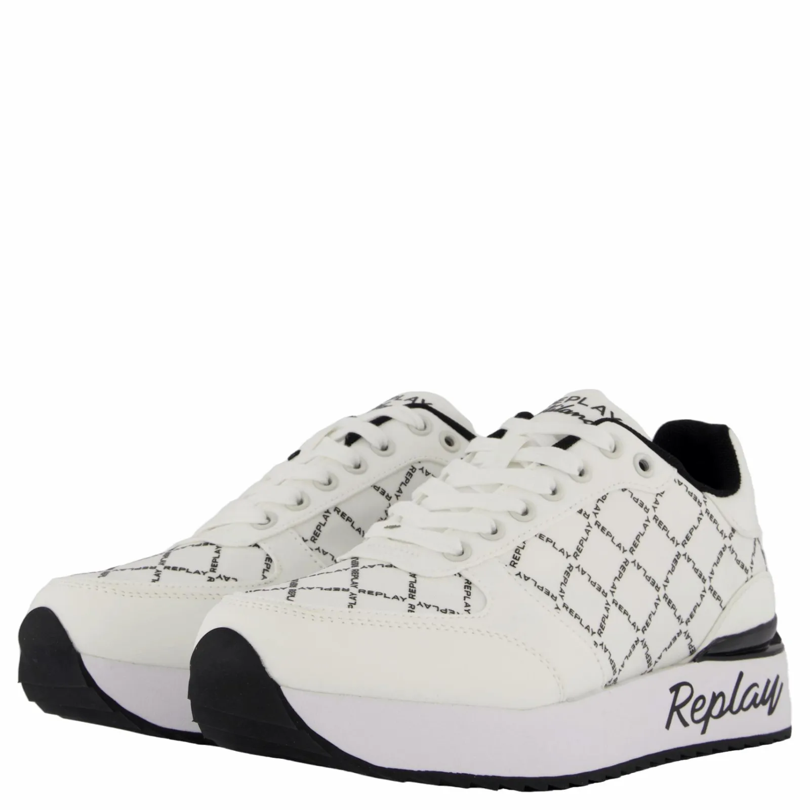 Replay Penny Cross Sneaker White