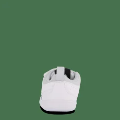 Barn Nike Pico 5 Infant/Toddler Shoes WHITE/WHITE-PURE PLATINUM