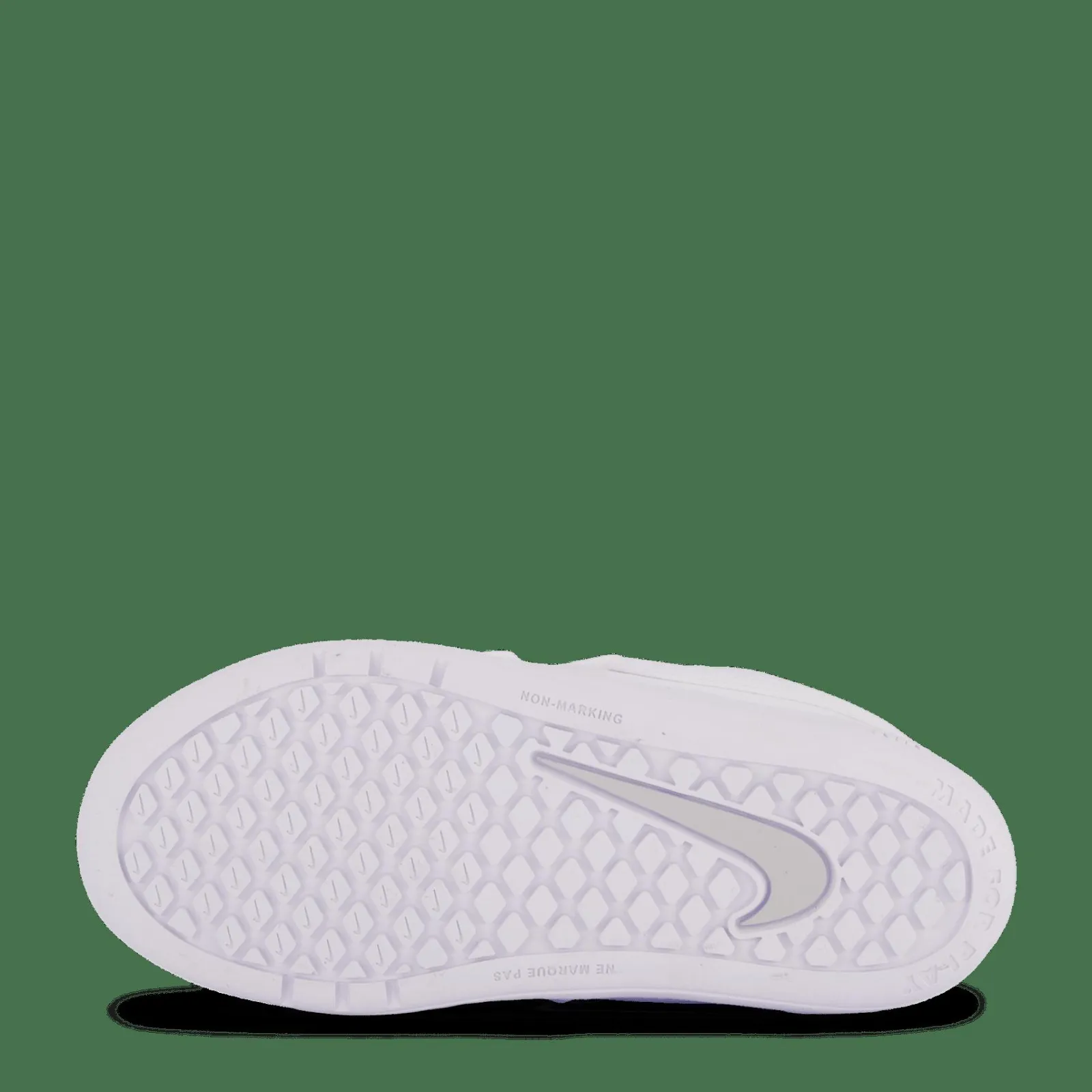Barn Nike Pico 5 Infant/Toddler Shoes WHITE/WHITE-PURE PLATINUM