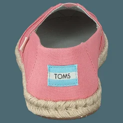 Toms Plant Dyed Rope Alprg Pink