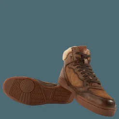 Polo Ralph Lauren Polo Crt Hgh-sneakers-low Top Brown