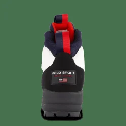 Polo Ralph Lauren Polo Sport Hiker Leather Boot White / Navy / Red