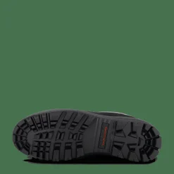 Polo Ralph Lauren Polo Sport Hiker Leather Boot Black / Yellow / Red