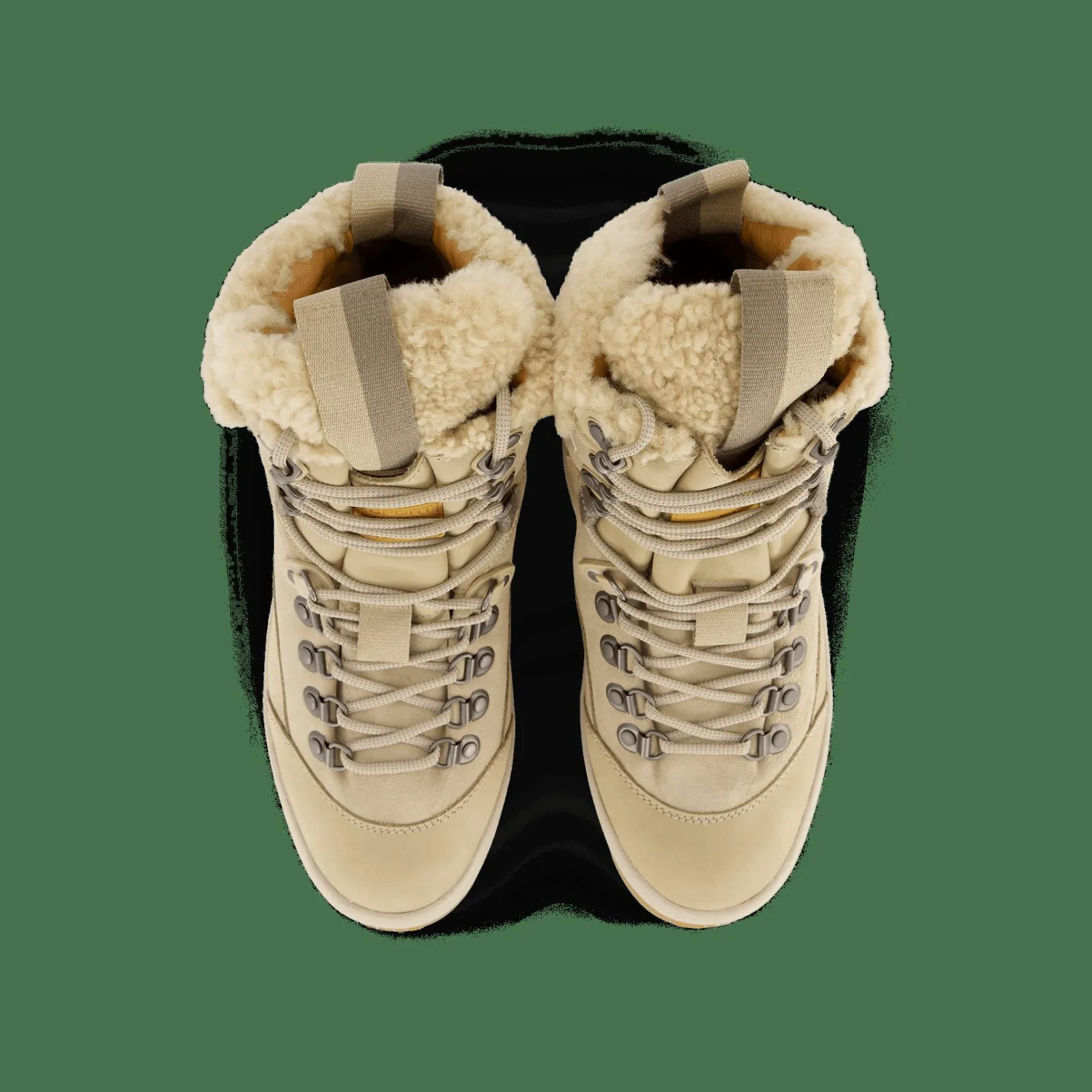 Polo Ralph Lauren Polo Sport Hiker Suede-Shearling Boot Milkshake / Vachetta
