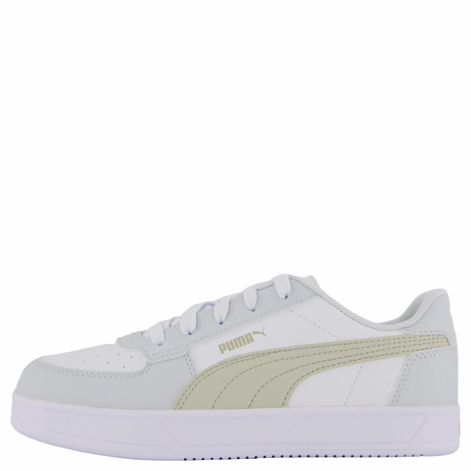 Barn Puma Caven 2.0 Ps White-desert Dust-silver