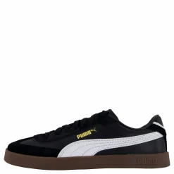 Puma Club Ii Era Black- White- Gol