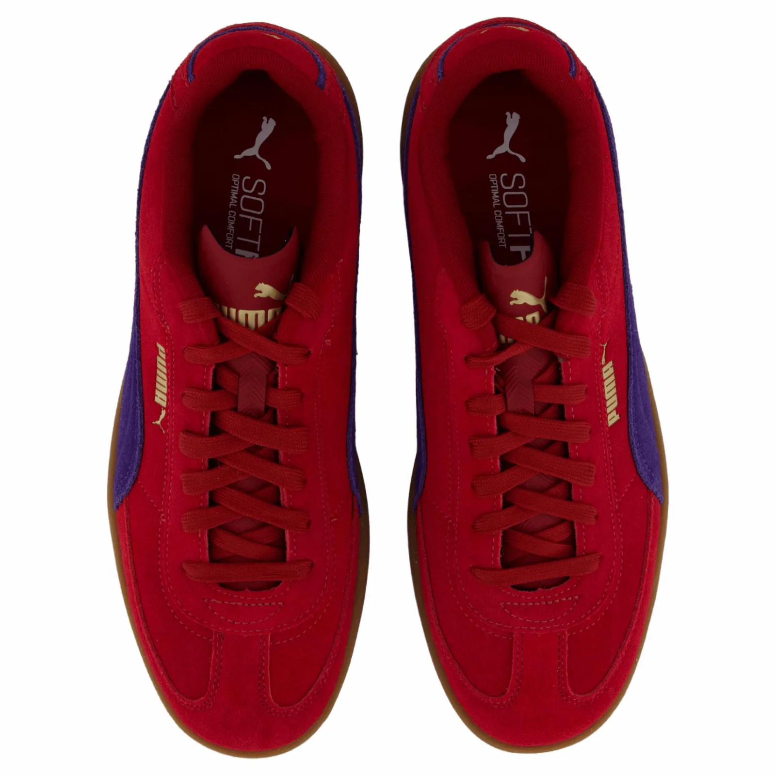 Puma Club Ii Era Suede Dark Crimson-blue Crystal