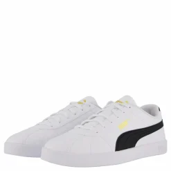Puma Club Ii Sl White- Black- Gol
