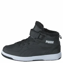 Barn Puma Rebound Joy Fur Ps Black- White