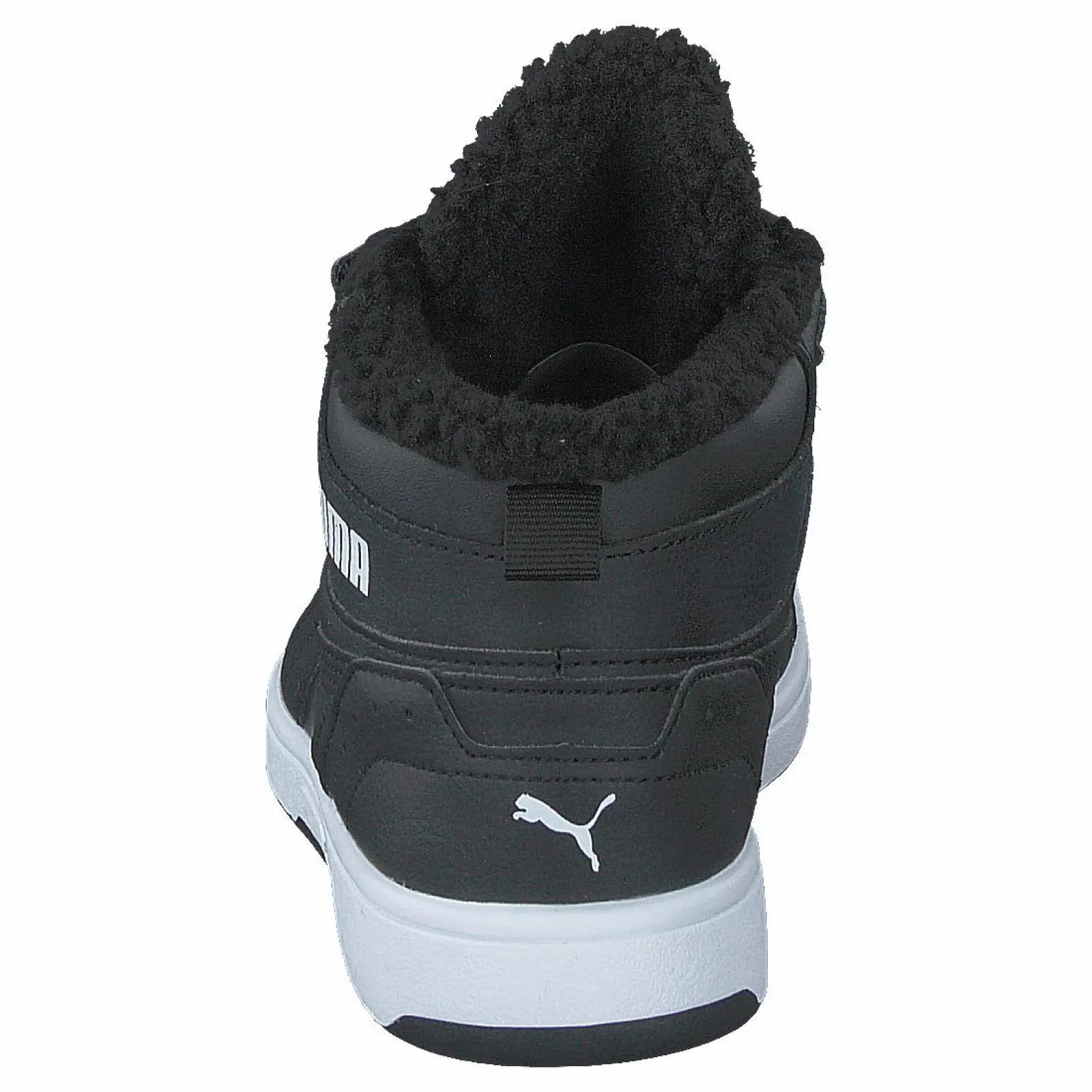 Barn Puma Rebound Joy Fur Ps Black- White