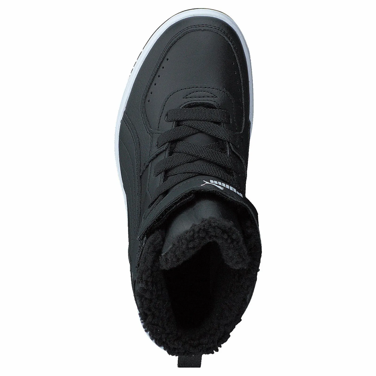 Barn Puma Rebound Joy Fur Ps Black- White