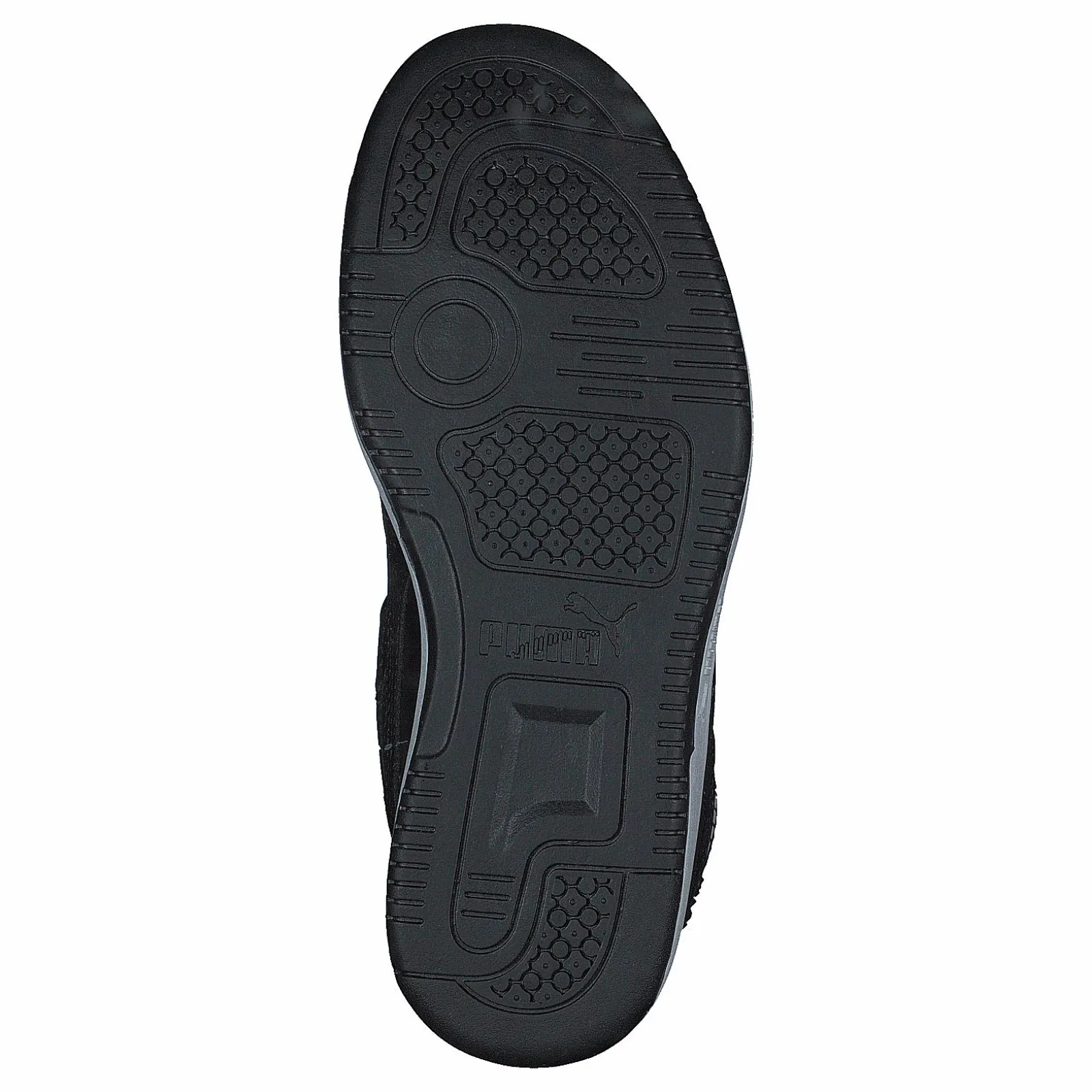 Barn Puma Rebound Joy Fur Ps Black- White