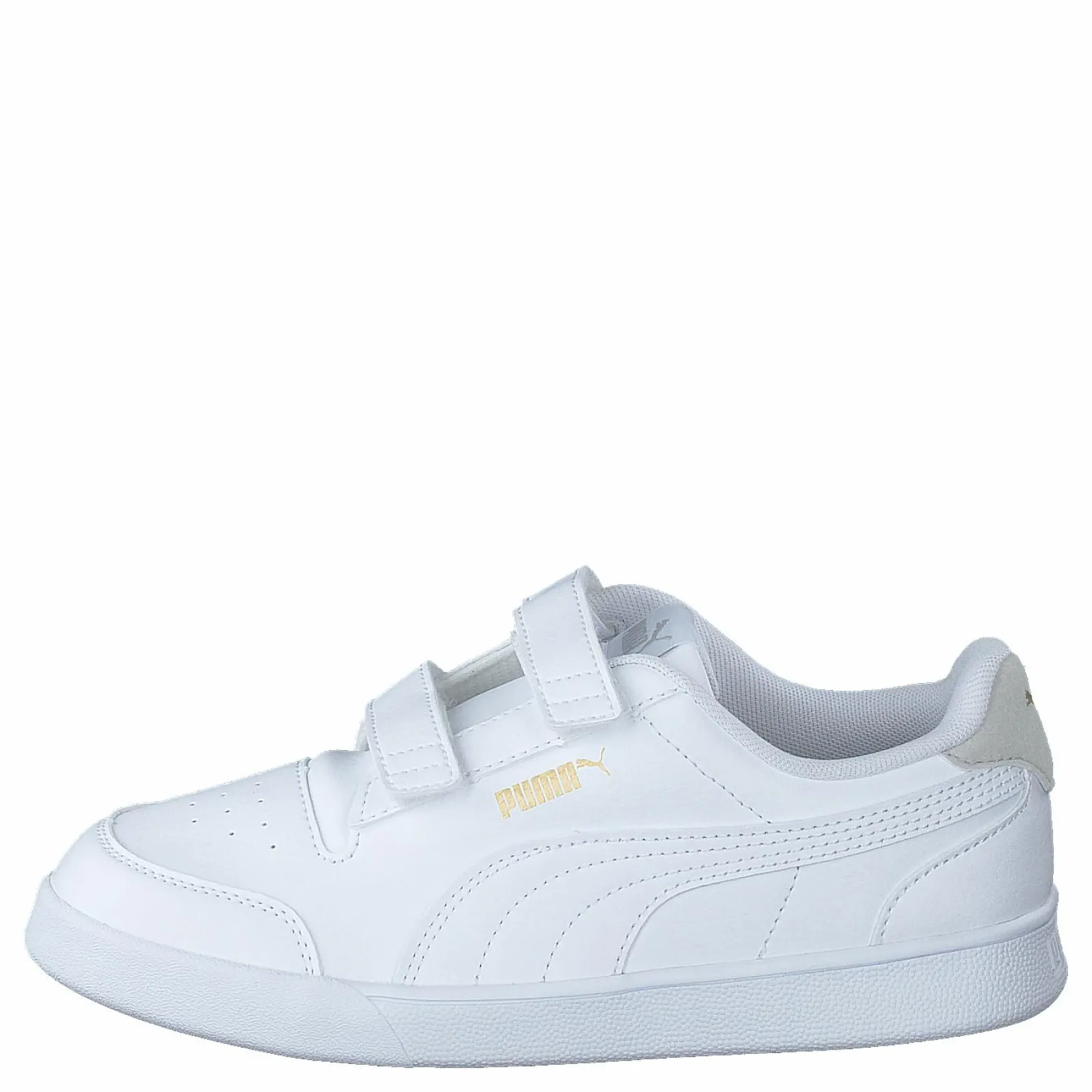 Barn Puma Shuffle V Ps White-grayviolet-teamgold