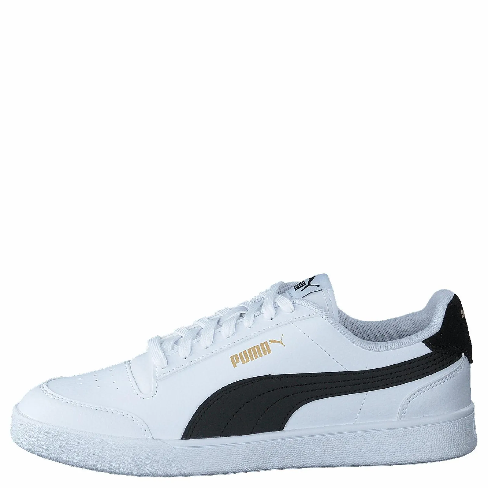 Puma Shuffle White-black-teamgold