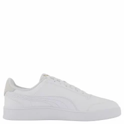 Puma Shuffle White-white-teamgold