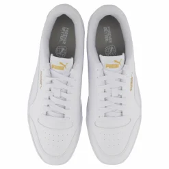 Puma Shuffle White-white-teamgold