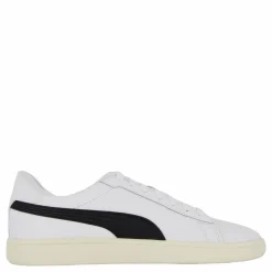 Puma Smash 3.0 L White- Black- Gol