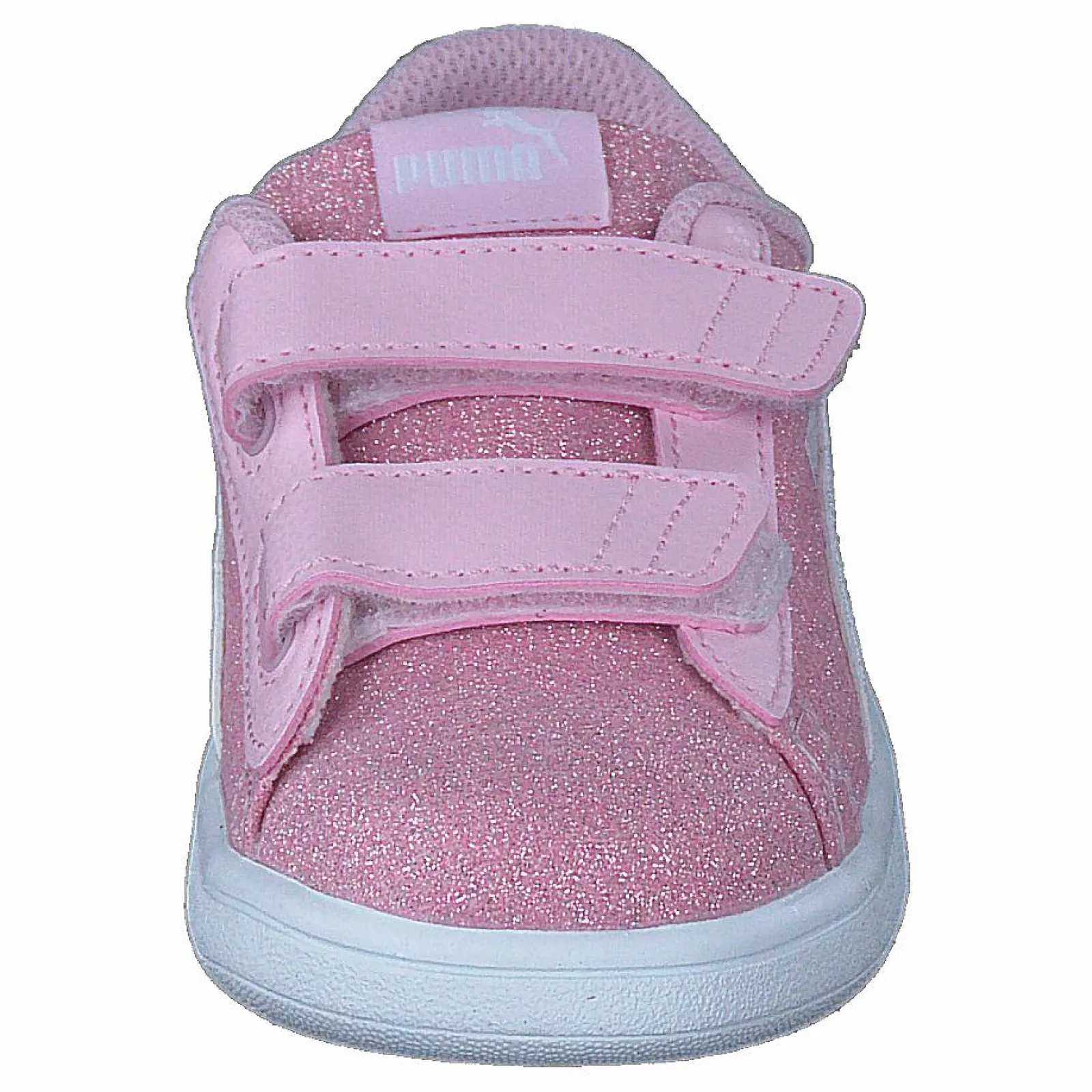 Barn Puma Smash V2 Glitz Glam V Inf Pearl Pink- White