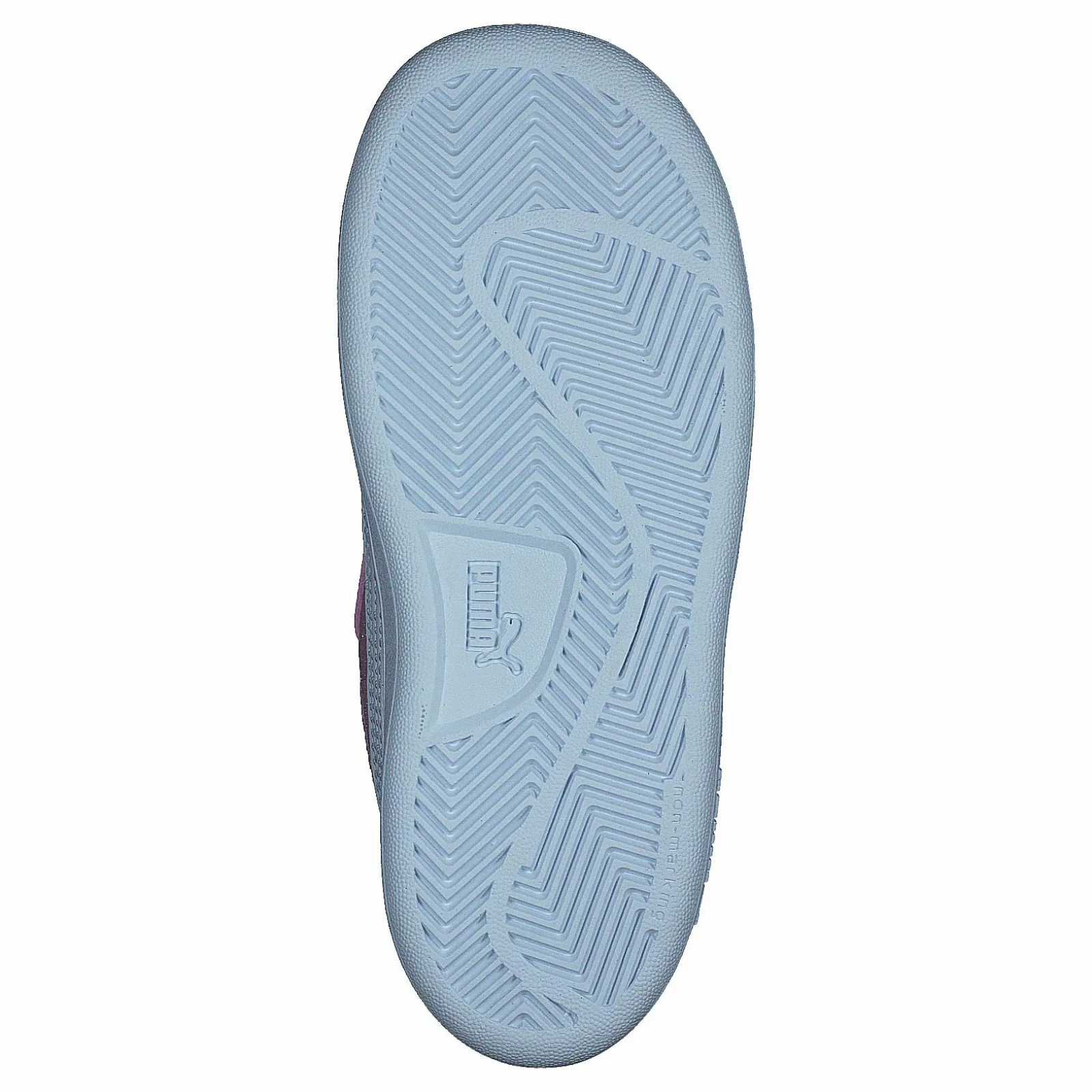 Barn Puma Smash V2 Glitz Glam V Inf Pearl Pink- White