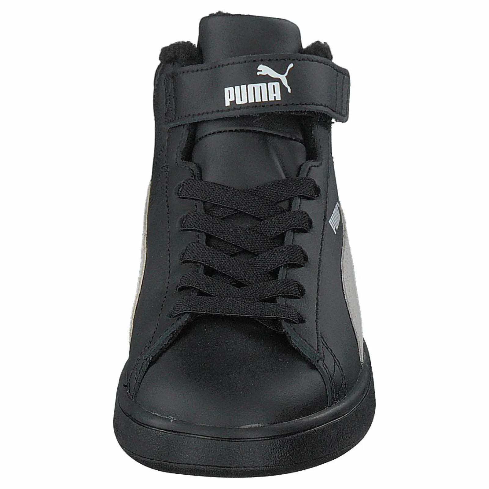 Barn Puma Smash V2 Mid L Fur Ps Black-whisper White